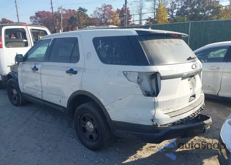 2018 Ford Explorer Police Interceptor из США, поврежденный, VIN 1FM5K8AR6JGA37103